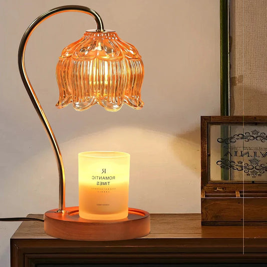 Candle Warmer Lamp with Timer Dimmable: Birthday Gifts for Women Decorations for Home,Candle Lamp Gifts, No candles included