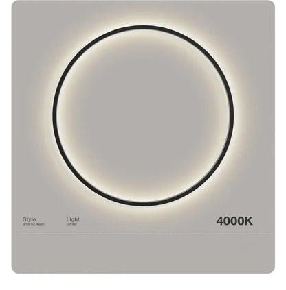 Modern LED Wall Lamps For Decor Bedroom Living Room Home Nordic Design Round Ring Indoor With USB Plug Wall Sconce Light Fixture