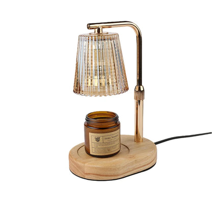 50WCandle Warmer Lamp with Timer Dimmable Candle Lamp Warmer Glass Candle Warmer Adjustable Candle Light Cozy Bedroom Home Decor